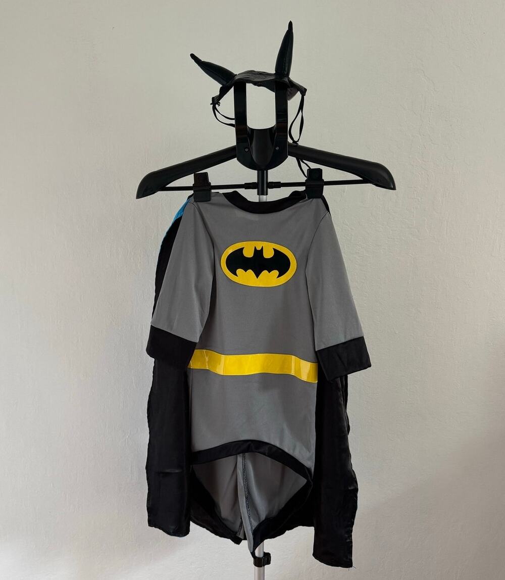 Rubie's DC Comics Batman XL Grey & Black Dog Costume with Cape